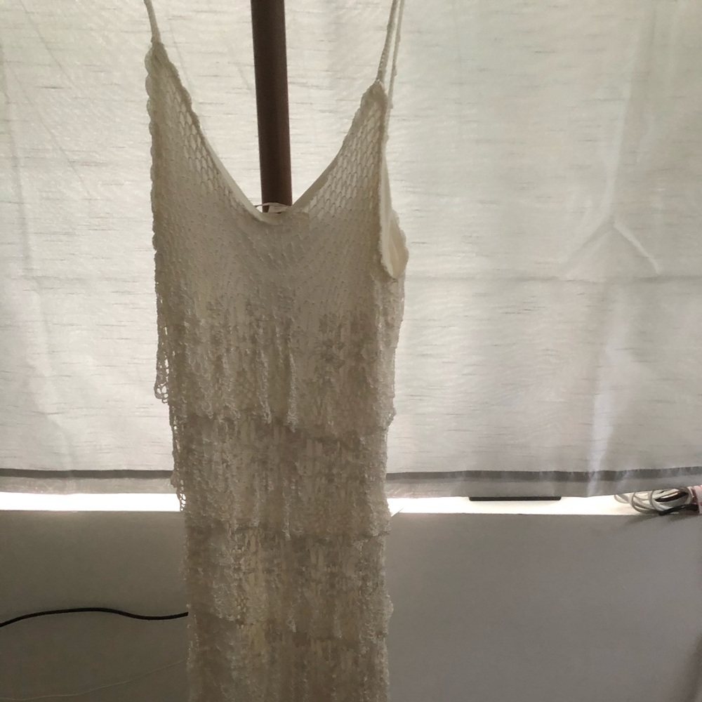 Boston Proper crochet dress size large